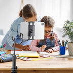 Gooseneck Tablet Phone Holder | Kindle Stand Holder for Bed | 33in Flexible Long Arm Clamp Clip Mount for iPhone, iPad, Switch, Galaxy Tabs, Kindle Fire, 4.7''-11'' Tablet Devices
