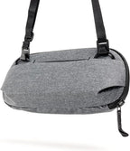 Peak Design Small Tech Pouch, Charcoal, Electronics Organizer for Travel or Everyday Carry, Origami-Style Storage, Cable Pass-Through, Weatherproof Recycled Nylon, Gear Carry Bag for Men and Women