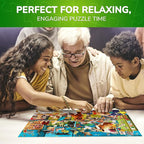 QUOKKA Jigsaw Puzzles 1000 Pieces for Adults - Puzzles for Men and Women - Funny Animals for Kids Ages 8-12 - Animals Party