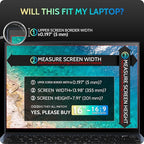 Magnetic Laptop Privacy Screen 16"&16.1" for 16:9 Computer Monitor, Removable Anti Glare Protector Blue Light Filter Shield Compatible with Lenovo Hp Dell Acer Asus Thinkpad Envy Xps