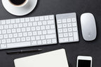 Satechi Slim Aluminum Bluetooth Keypad, Wireless Number Pad with 18 Keys, Micro USB Rechargeable Numpad, External Number Pad for MacBook Air/Pro M4, iPad Air/Pro M4/M3, iMac, PC - Silver