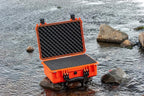MEIJIA Portable All Weather Waterproof Camera Case With Foam,Fit Use of Drones,Camera,Equipments,Pistols,15.98x12.99x6.85inches