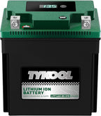 TYKOOL YTX14AH-BS-STD, LiFePO4 Lithium Motorcycle Battery,12.8V 7Ah,420CCA,5X Longer Life,Digital Readout, Powersports Battery,Fits for ATV, UTV, Scooter, Snow mobile,Polarity:[+ -]