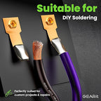 GEARit Speaker Wire 14 Gauge, Speaker Cable 100ft for Car Audio, Home Theater, CCA(Black Purple)