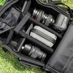 JJC Durable Lens Filter Pouch Case for 10 Circular Filters Up to 95mm 82mm, Dustproof & Water-Resistant Camera Lens Filter Storage Wallet for ND UV CPL Filter