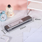Phomemo Inkless Portable Printer for Travel - Wireless Thermal Printer Compatible with Phone & Laptop, Bluetooth Printers Supports 8.5" X 11" Letter Thermal Paper, Come with Carry Case