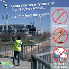 PRO Surveillance Cleaning Kit - Safely Clean Any Security Camera Safely from The Ground