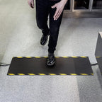 Portifera Morland Protect Rubber - 47¼in x 15⅝in - Nitrile Rubber Cord Cover Mat - Outdoor and Indoor use - Overfloor Protector for Cables Cords or Wires - Protect from Trips and Falls Repositionable
