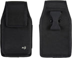 Nite Ize Clip Case Hardshell Universal Rugged Holster - Protective Phone Holder with Belt Clip - Holster for Men's & Women's Belts - Utility Belt Phone Pouch - XX-Large, Black