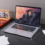 Laptop Keyboard Protector Cover Acrylic Clear Laptop Dust Case Anti-Cat Keyboard Cover Computer Mechanical Transparent Protector Suitable for 14inch Computer (13.8 * 9.8 * 0.6 Inch)