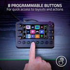Razer Stream Controller: All-In-One Keypad for Streaming - 12 Haptic Switchblade Keys - 6 Tactile Analog Dials - 8 Programmable Buttons - Designed for PC & Mac Compatibility