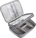 CILLA Electronics Organizer Travel, Travel Cord Organizer Case, Compact Electronics Accessories Bag for Cable, Cord, Charger, Phone