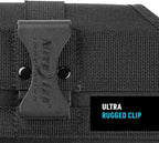 Clip Case Horizontal Universal Phone Holster - XXL - USA Patch