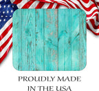 Decorative Colorful Mouse Pad Mat Mousepad for Desk Computer Laptop PC Gaming Home or Office Gift (Blue Aqua MP12)