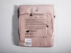 MoKo 12.9 Inch Tablet Sleeve Bag Carrying Case with Pockets Fits 13 Inch New iPad Pro M4 & Air M2 2024, iPad Pro 12.9 M2&M1, Surface Laptop Go 12.4", Galaxy Tab S8+/S9+ 12.4", Pink